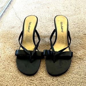Fabulaire Black Sandals